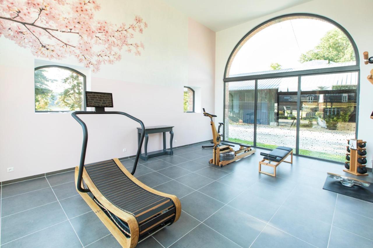 Aux Petits Lapins De Sorval, Sauna Prive, Fitness Selvigny 외부 사진